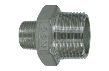 KSG(春日井) ステンレス SUS304 径違い六角ニップル